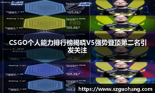 CSGO个人能力排行榜揭晓V5强势登顶第二名引发关注